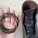 クロムエクセルレザーの靴紐