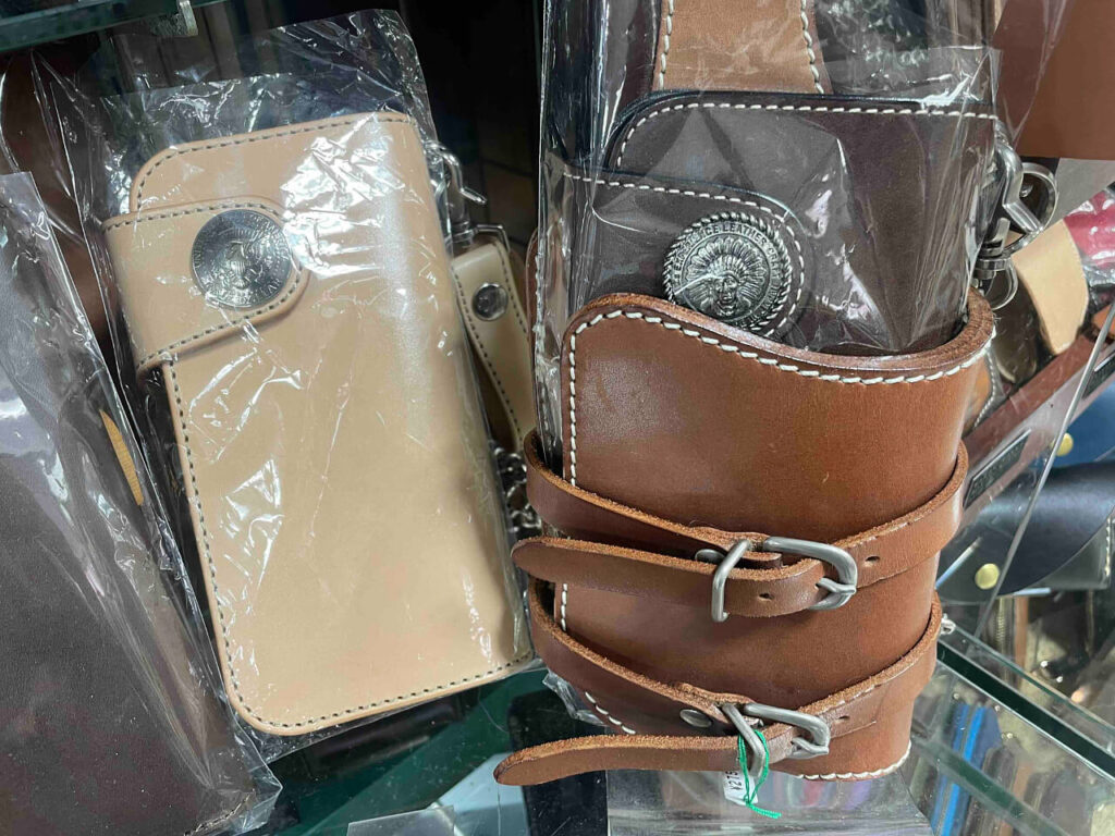 KC,s ライダーズウォレット ブロンクス カウハイド