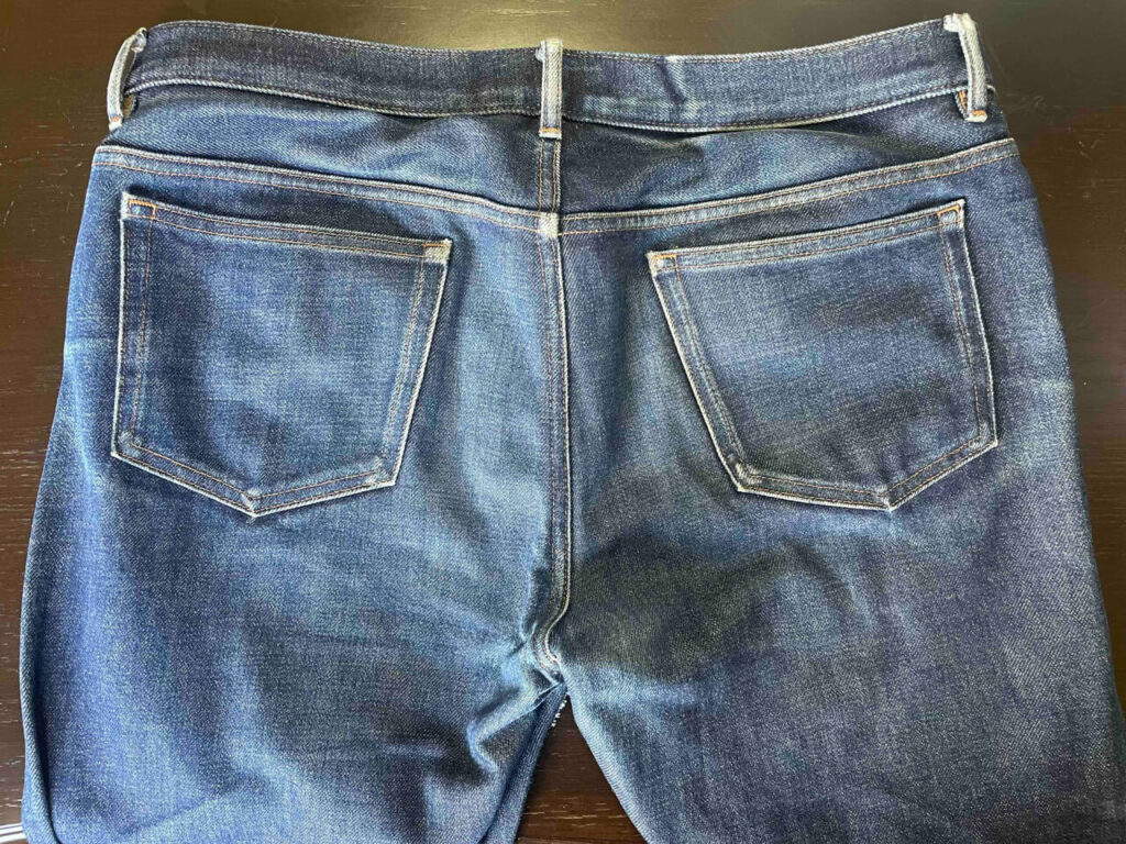4年半履いたA.P.C.プチニュースタンダードのヒップ