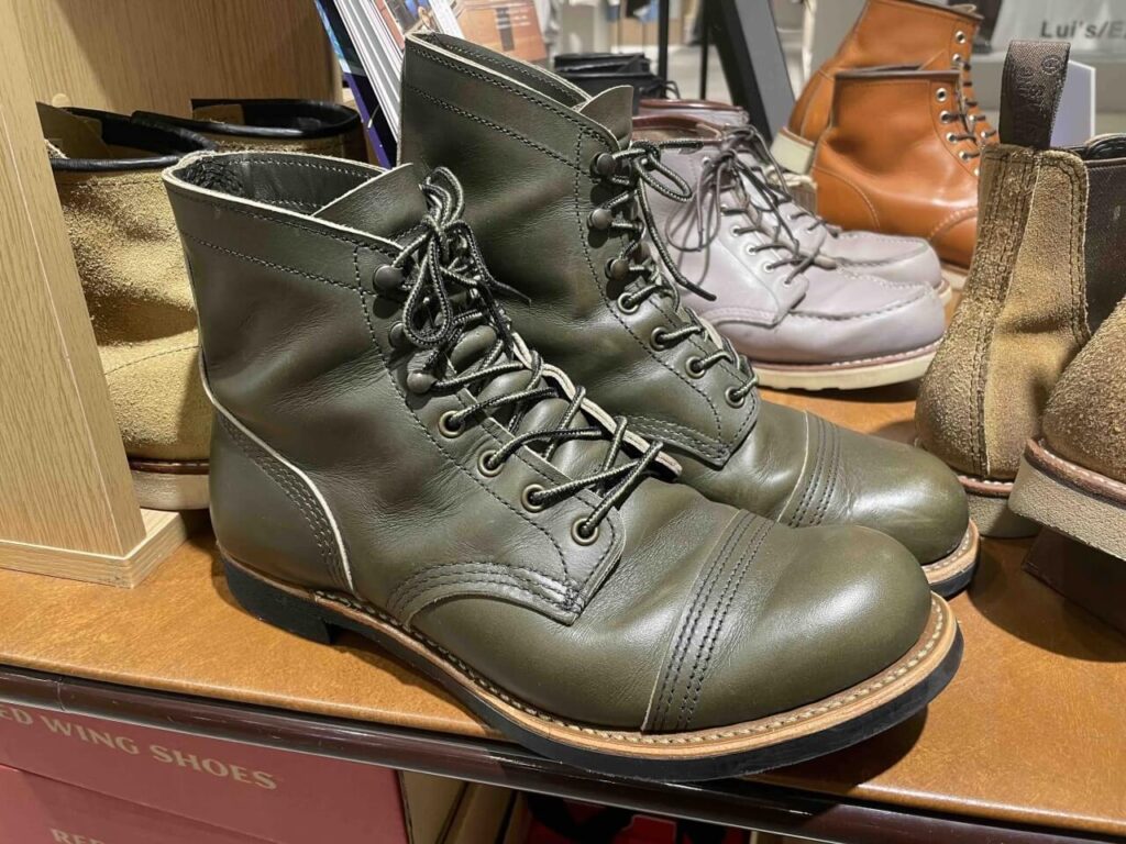 エイジングしたレッドウィング8078