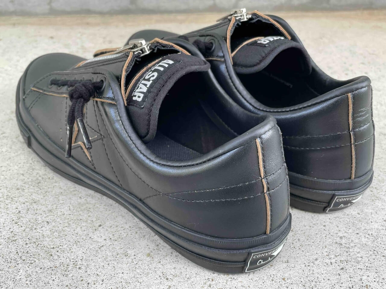 Schott×CONVERSEのコラボ「ONE STAR Z」を購入レビュー！茶芯レザー 