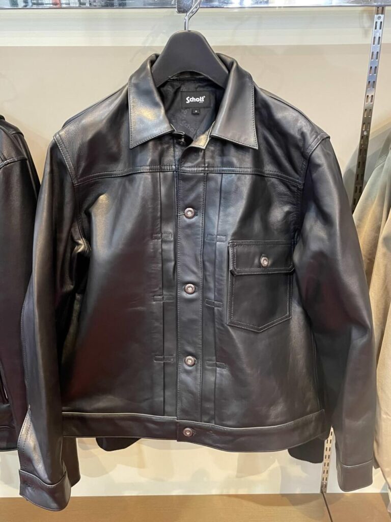 Schott SHEEP LEATHER 1st TRACKER JACKET 782-3950128