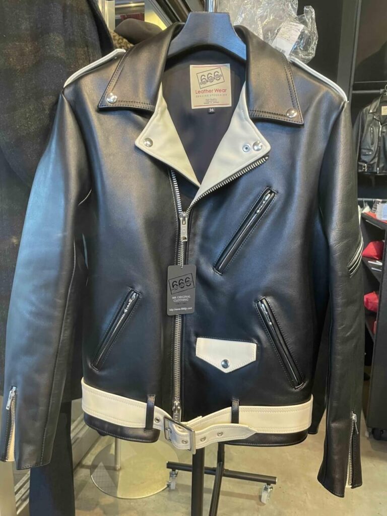 666 LJM-10JTF ジョニーサンダースカラーライダースジャケット