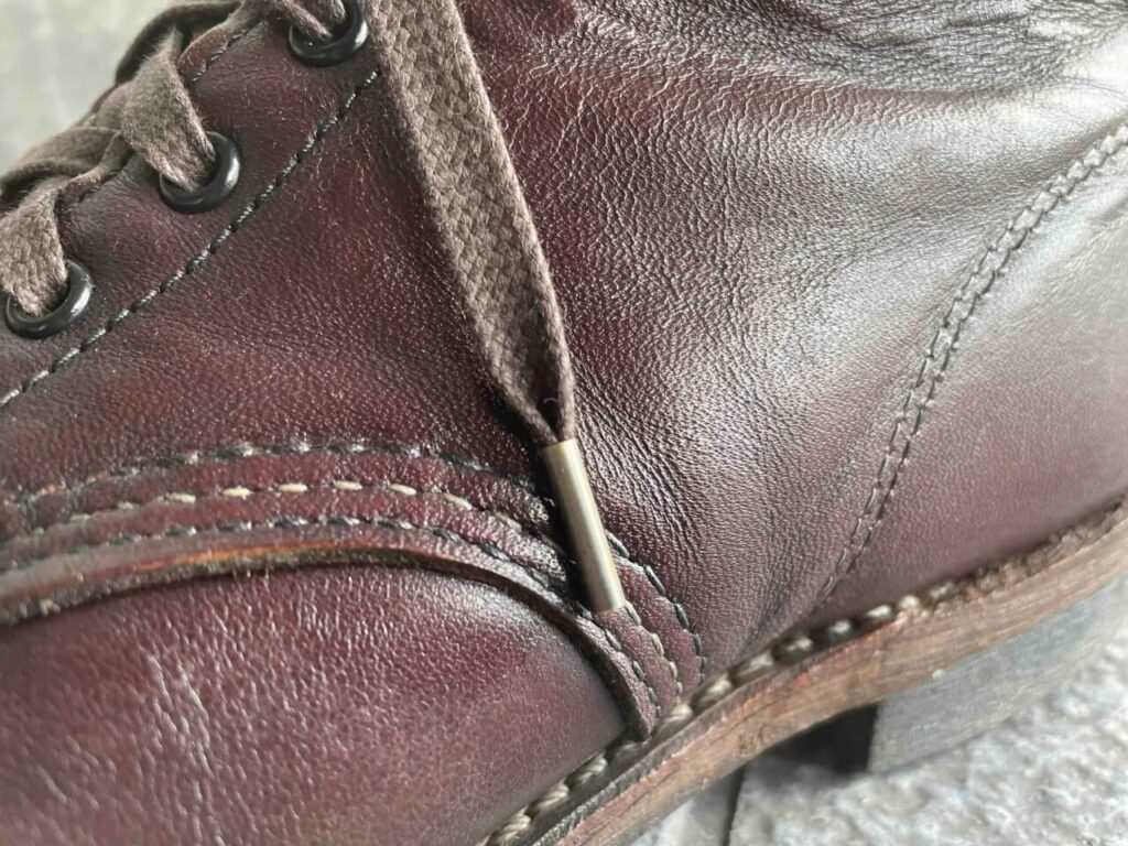 旧ベックマンはベージュステッチ