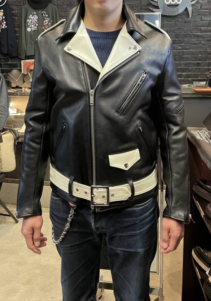 666 34サイズ　ライダース 英国製 楽天市場】正規取扱店 666 LJM-4 U.K.HARDCORE RIDERS JACKET