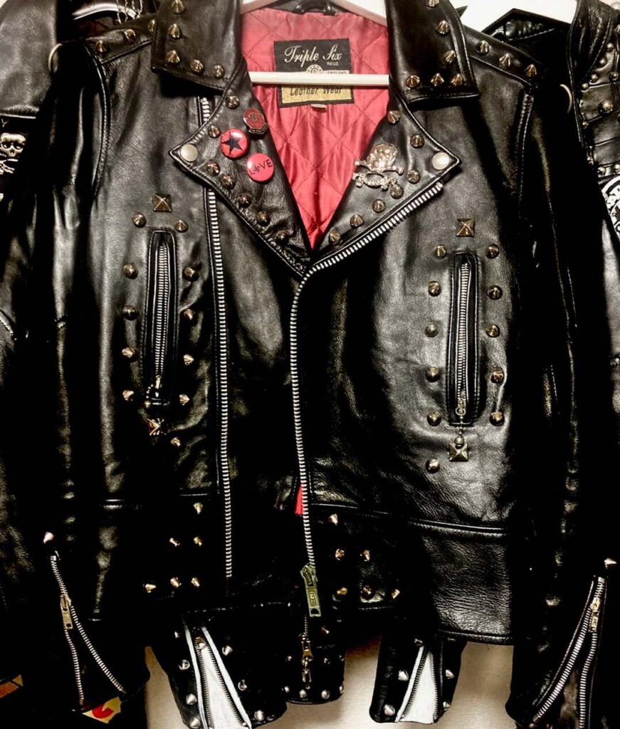 ZIGGYの森重樹一さん着用の666ライダースジャケット