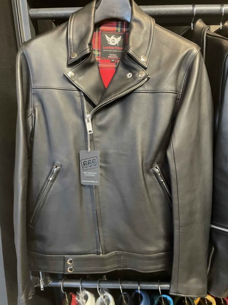 666 LJM-23TFタイトフィットフロントフラップライダースジャケットTYPE-B