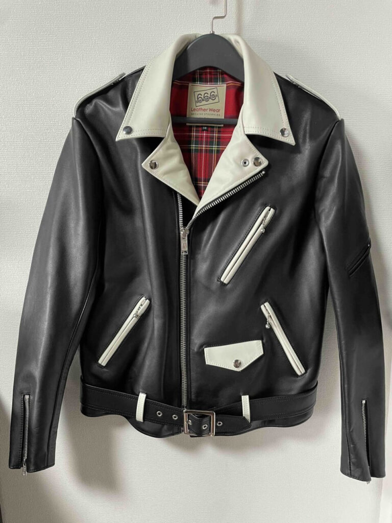 666 LJM-10TF カスタムカラーオーダーライダースジャケット