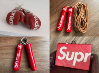 Supreme×EVERLASTコラボレーションボクシングアイテム