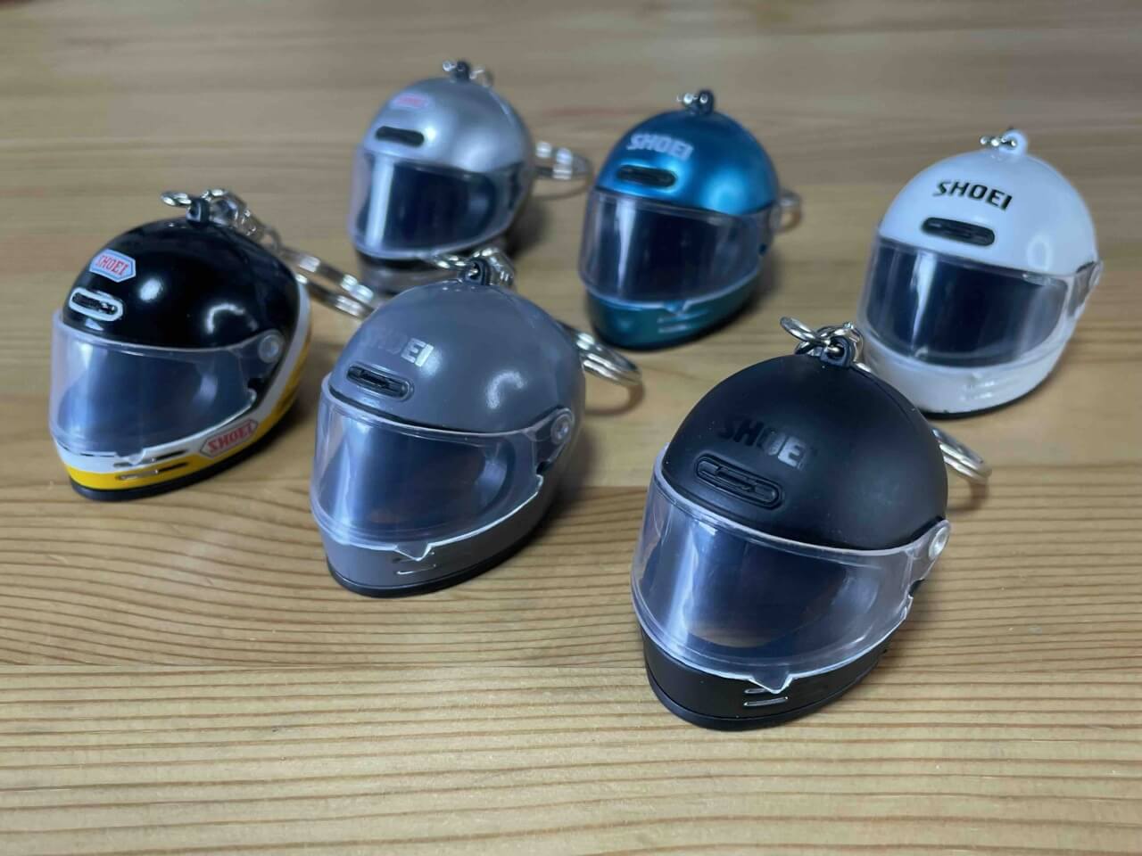 SHOEIヘルメットキーホルダーコレクションVol.1・Vol.1.5 グラムスター