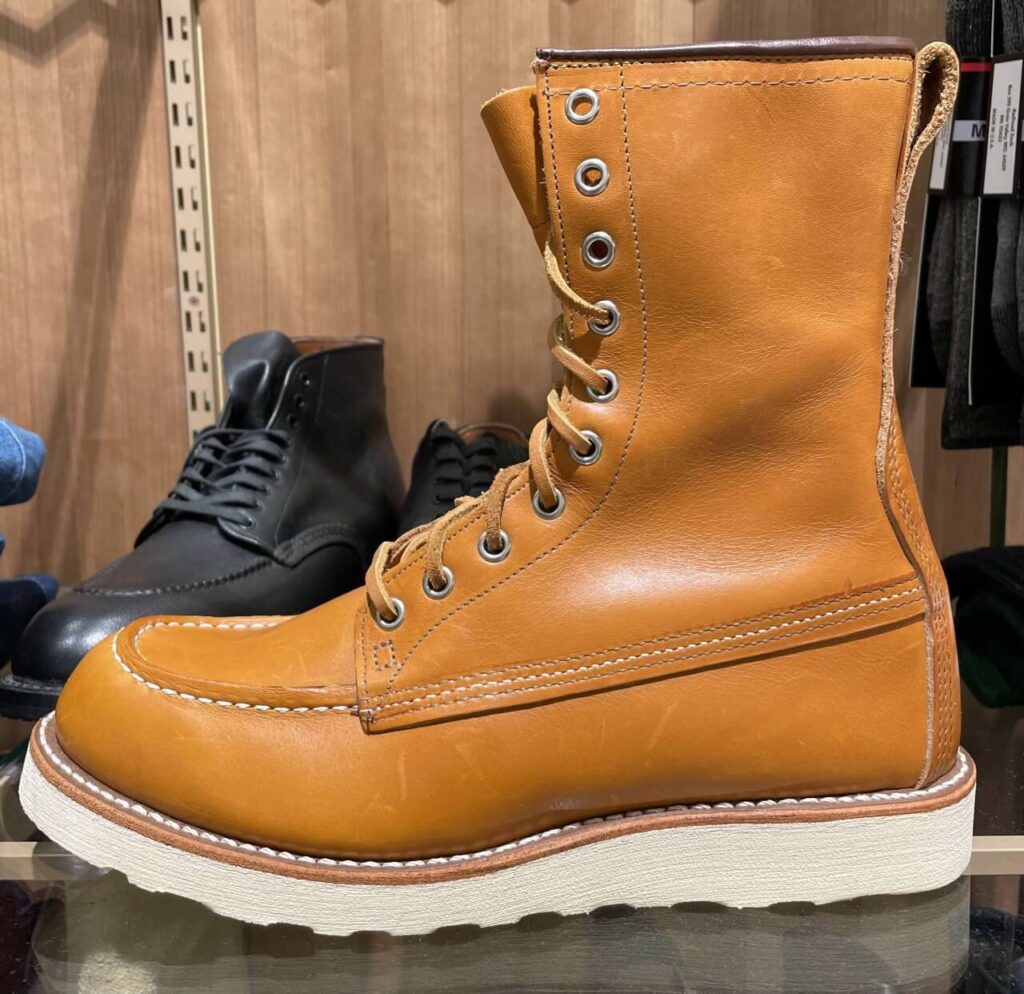 レッドウィング9877 8インチクラシックモック ゴールドラセット・セコイア