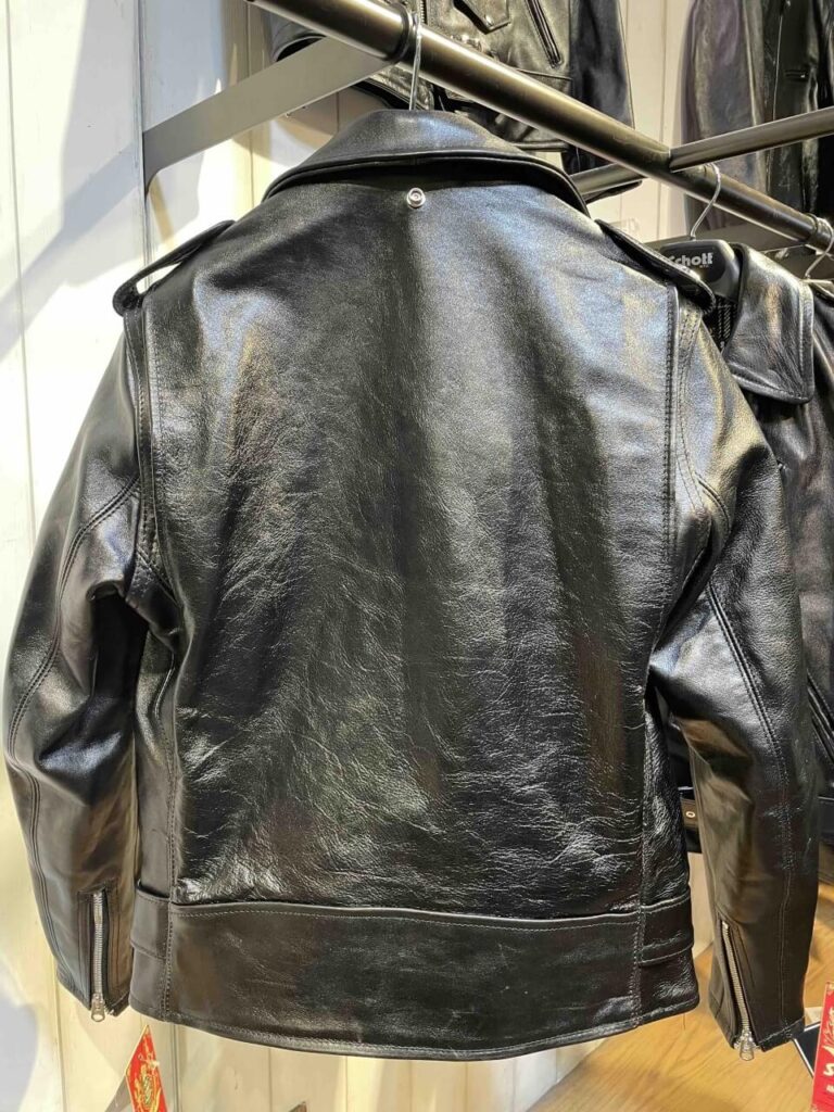 Schott 668US SPECIAL HORSEHIDE ONESTAR（背面）