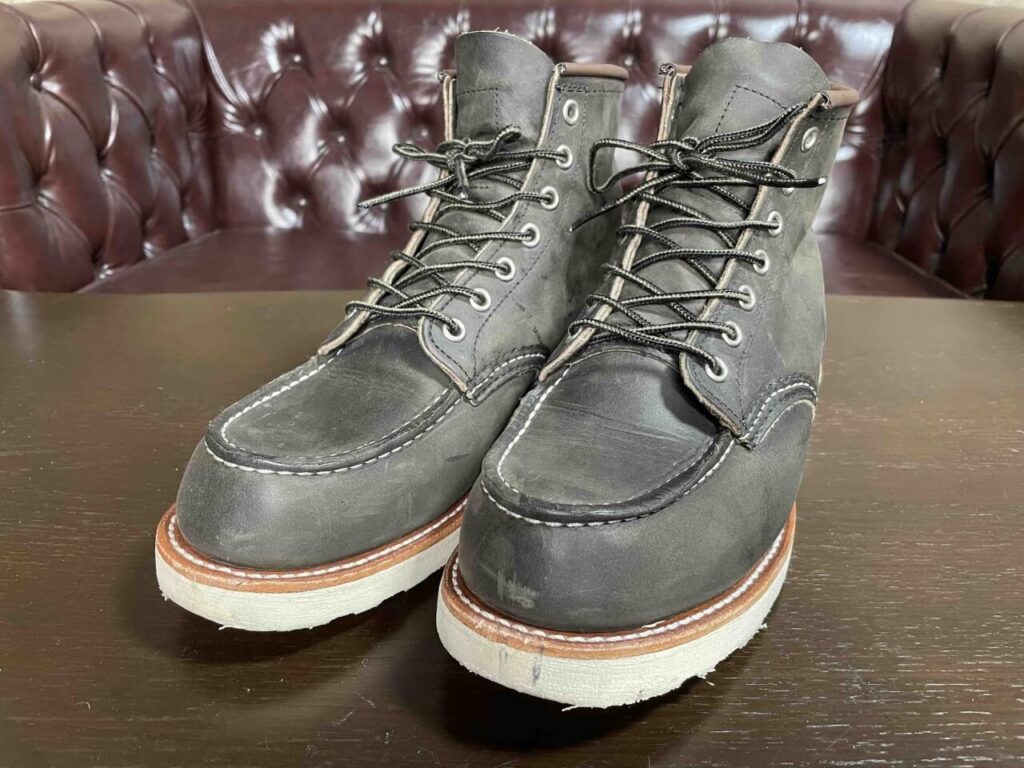 レッドウィング8890を"タスランレース グリーン/ブラック"でカスタム。