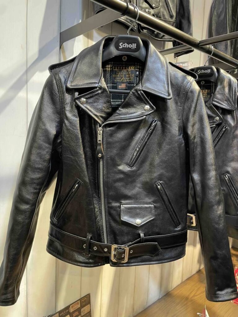 Schott 668US SPECIAL HORSEHIDE ONESTAR（前面）