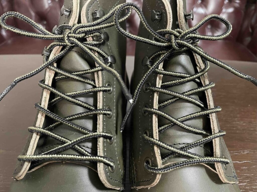 レッドウィング タスランレース グリーン/ブラック