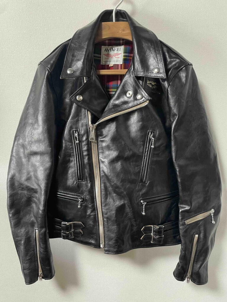 ルイスレザーライトニングタイトフィット ベジカウ