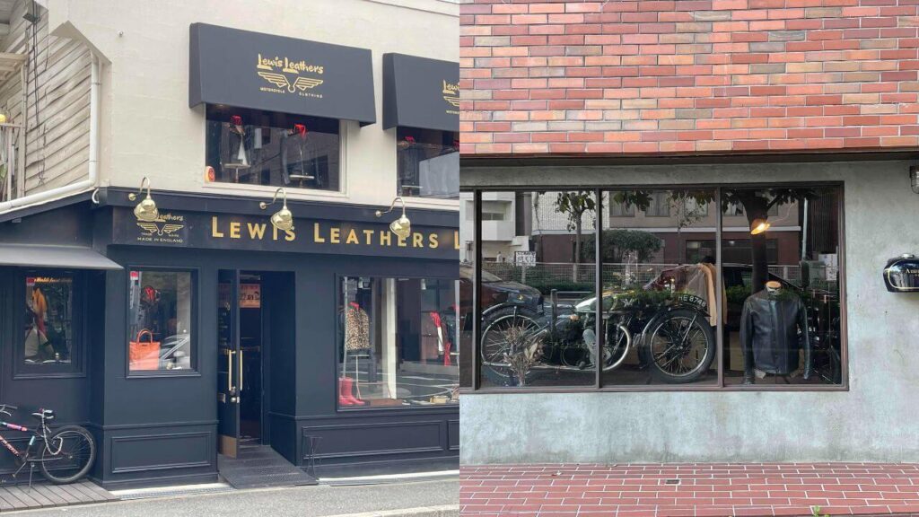 ルイスレザー大阪とアディクトクローズ東京