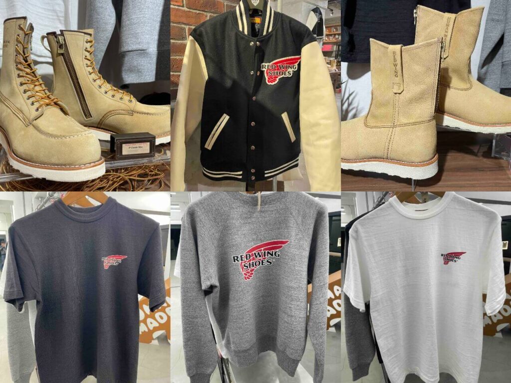 レッドウィング×ヒューマンメイドのコラボレーションアイテム