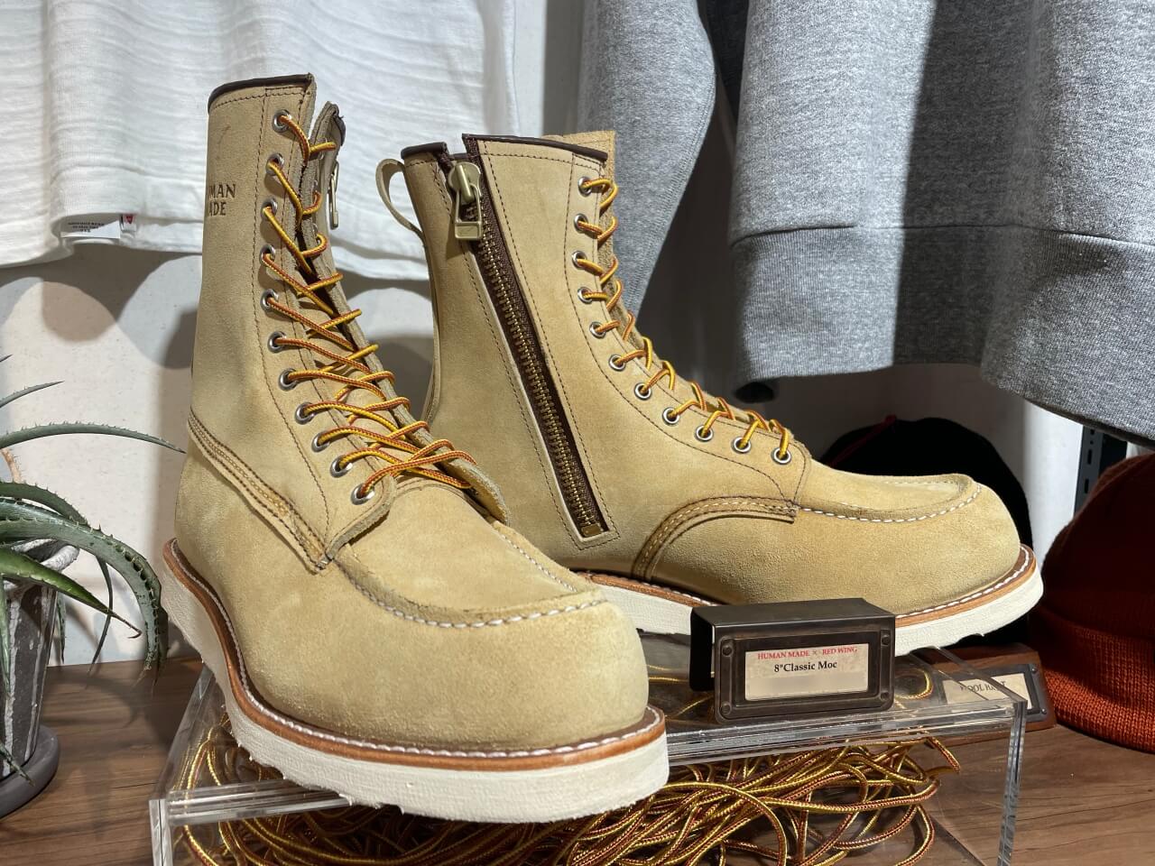 コラボ】レッドウィング×ヒューマンメイドの全6商品（8インチモック