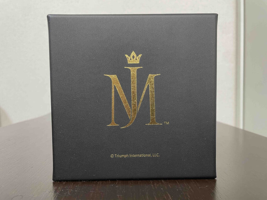 SEIKO WATCH×マイケルジャクソンのコラボレーションモデルの特製ボックス