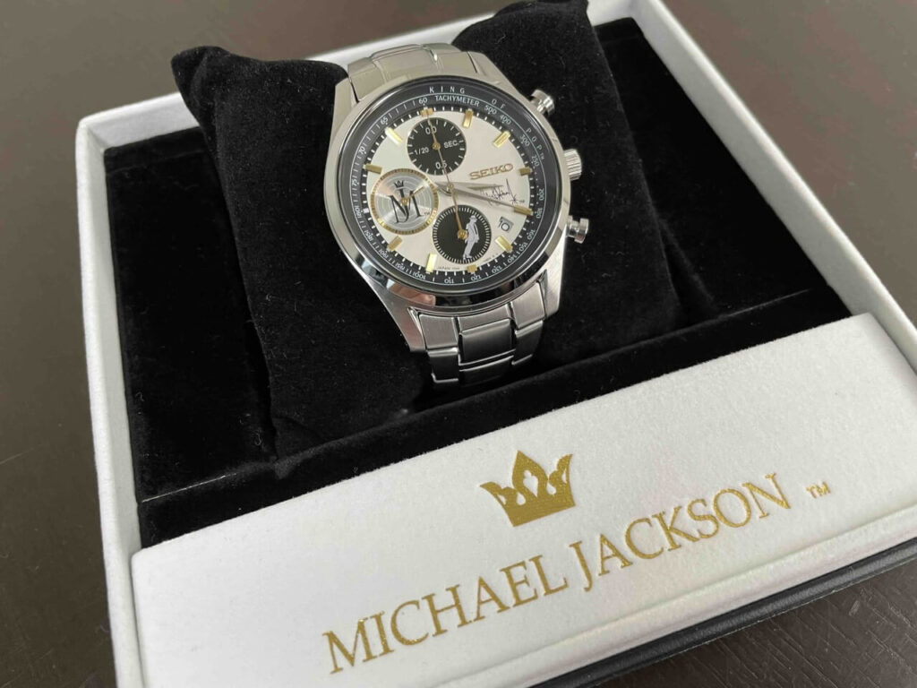 SEIKO WATCH×マイケルジャクソンのコラボレーションモデル
