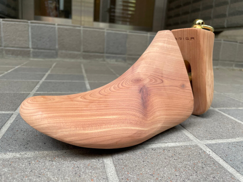 ブリガのシューツリーブーツタイプの外観