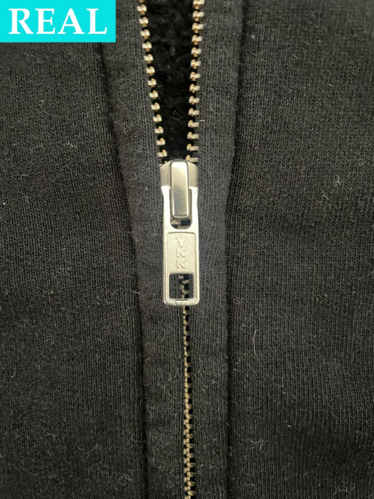 本物のSupreme x Michael Jackson Dangerous Zip Up Hooded Sweatshirtのジッパー（表）