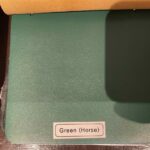 ルイスレザーのホースハイドのグリーン
