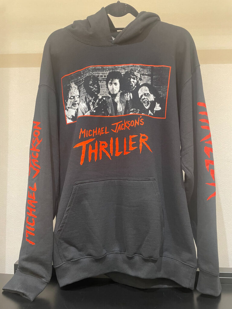 マイケル・ジャクソンのパーカー『Thriller Zombies』