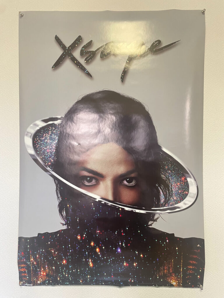 マイケル・ジャクソンのポスター『Xscape』