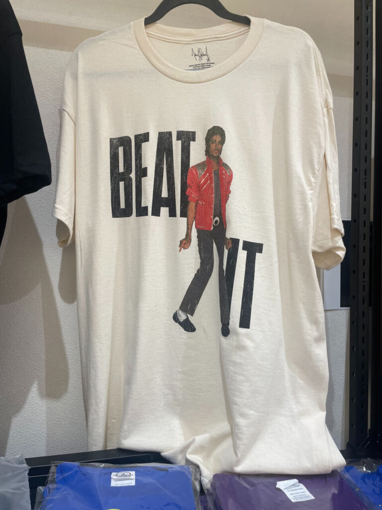 マイケル・ジャクソンTシャツ『Beat it Tee』