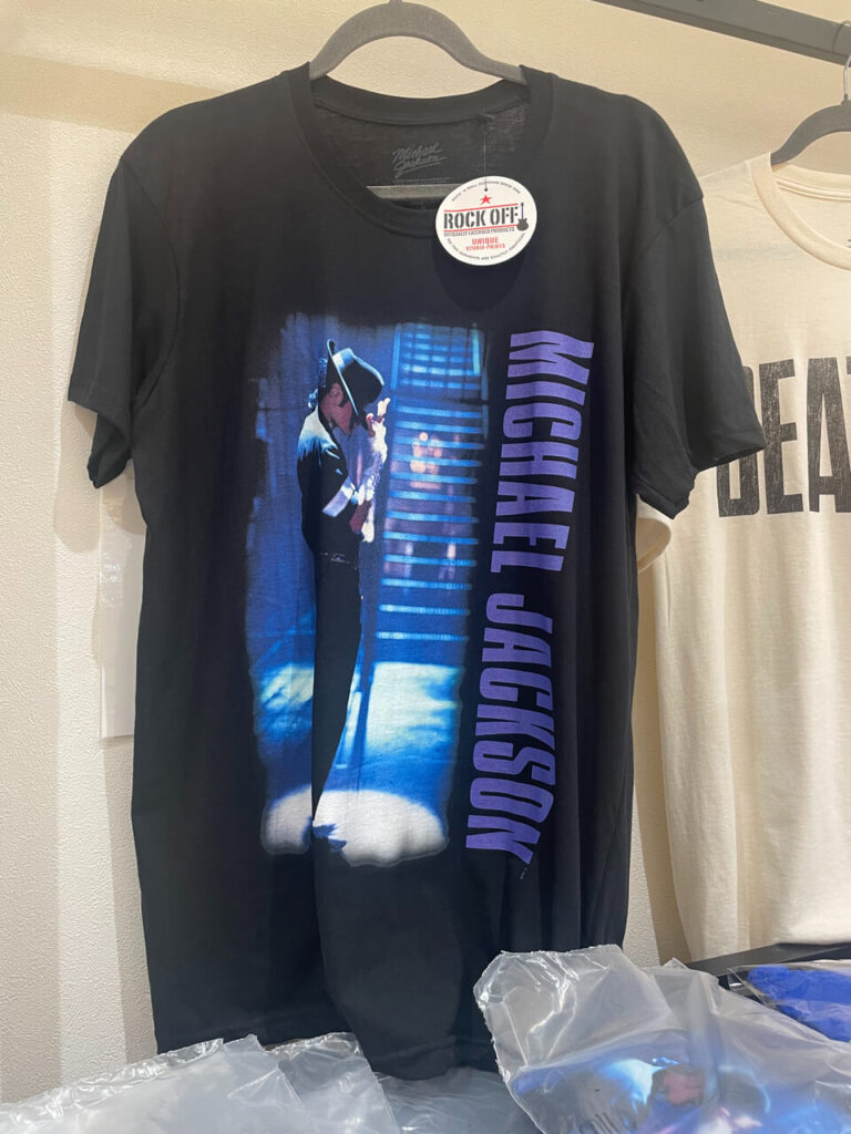 マイケル・ジャクソンTシャツ『Black or White Video Graphic』