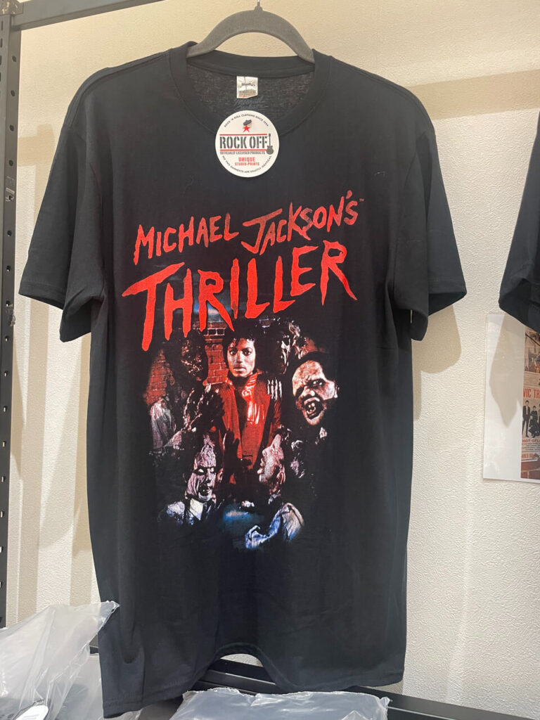 マイケル・ジャクソンTシャツ『Thriller Zombies』