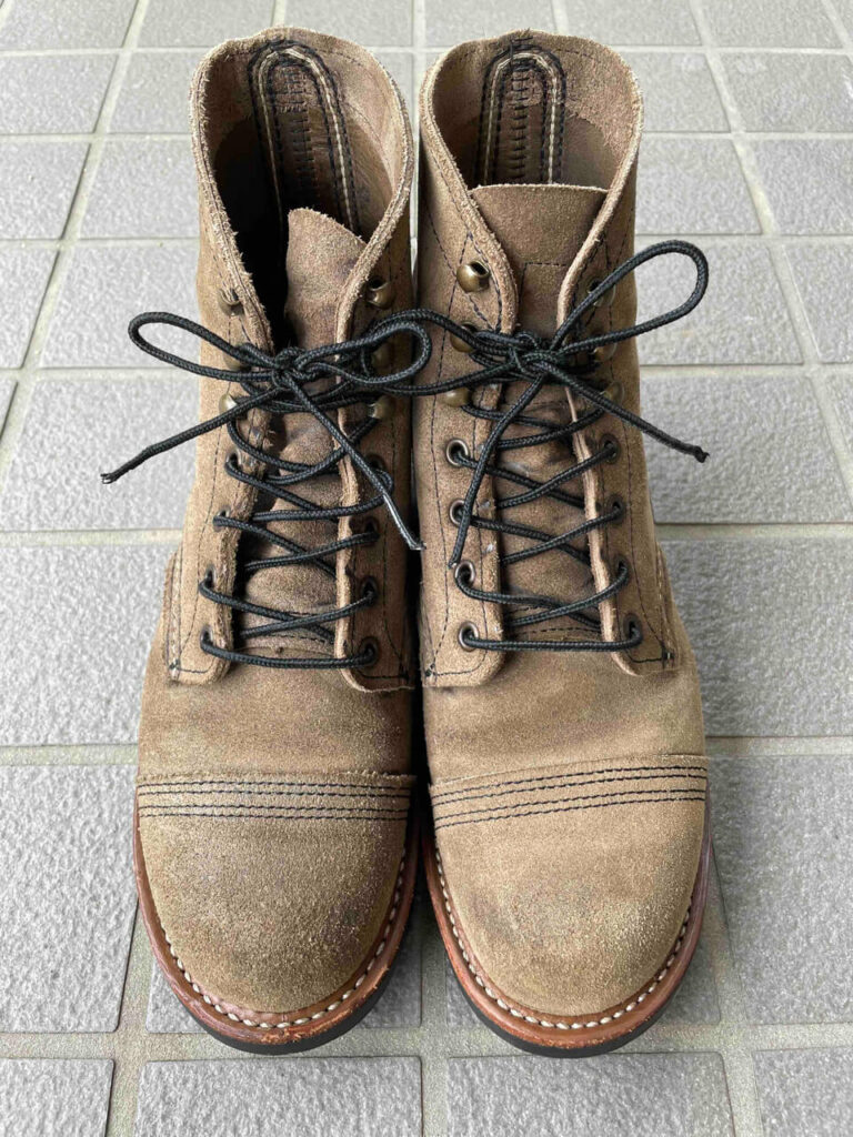 手入れ前のスレートミュールスキナーラフアウト(全体・正面)