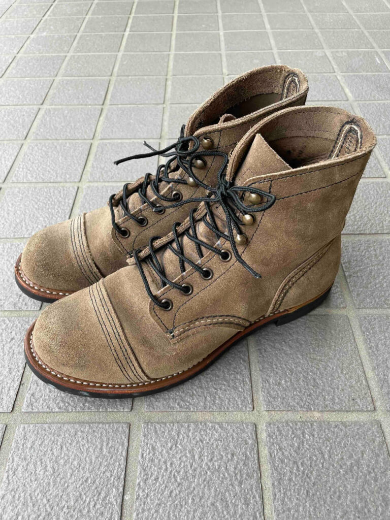 手入れ後のスレートミュールスキナーラフアウト(全体・横向き)