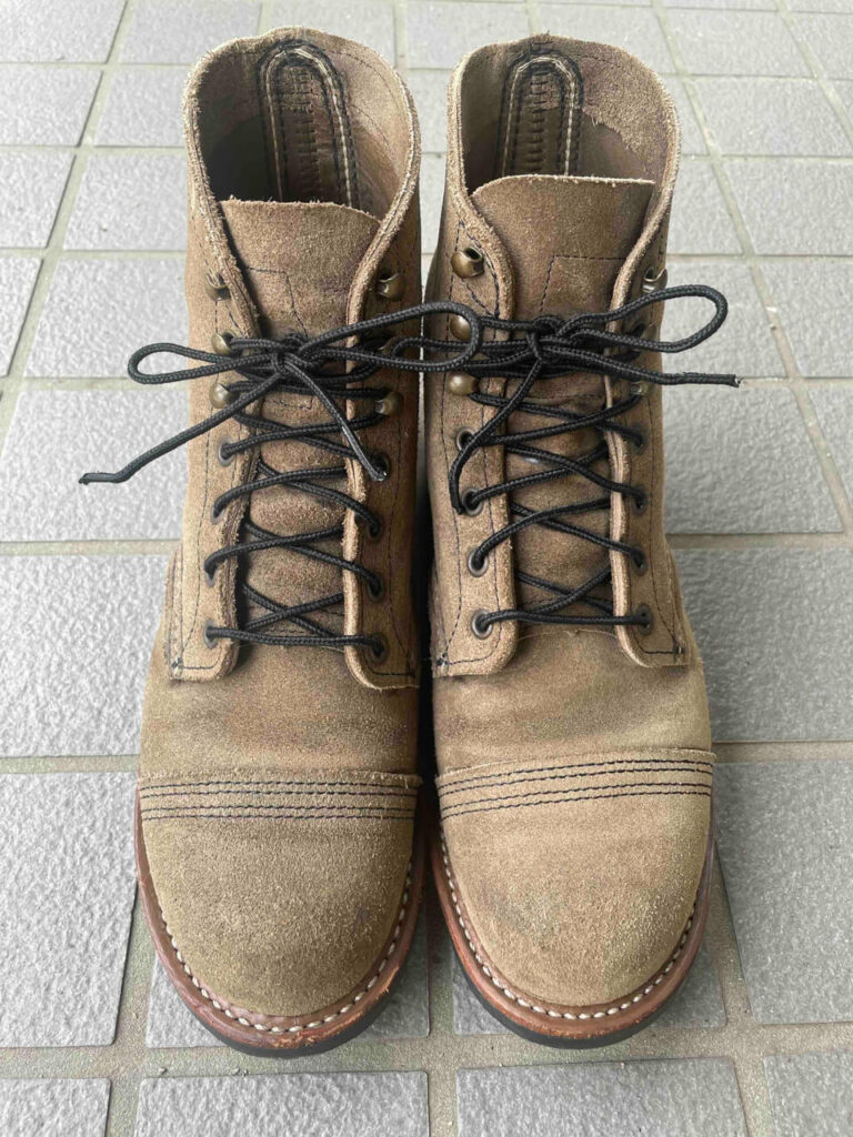 手入れ前のスレートミュールスキナーラフアウト(全体・正面)